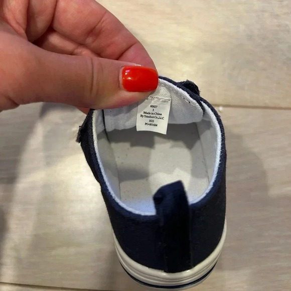 First‎ impressions navy Velcro strap sneakers - Picture 7 of 8